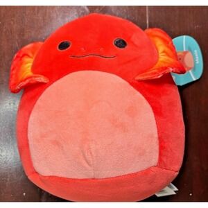 Squishmallow Maxie the Frilled Neck Lizard 8" Retired Hard To Find NWT Plush Toy